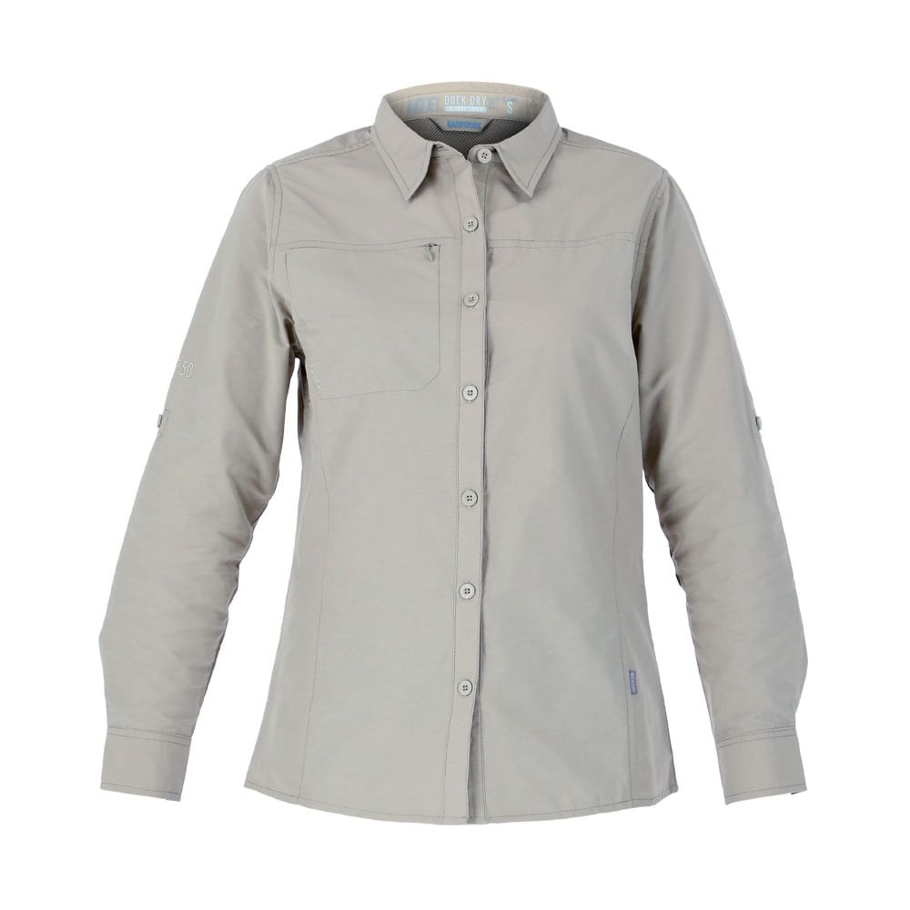 Camisa HW Duck Dry Mujer Beige
