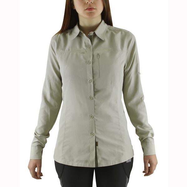 Camisa HW Arizona Mujer Beige - Imagen 2
