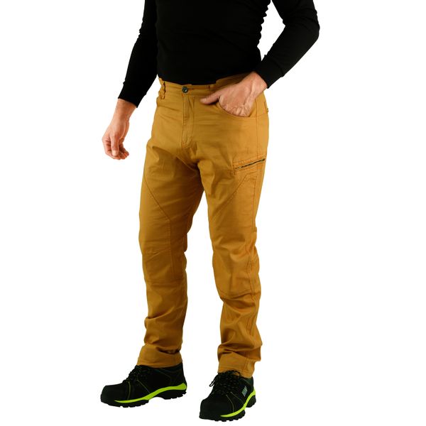 Pantalón Hw Rangi Hombre Mustard - Imagen 3