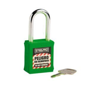 CANDADO STEELPRO X10 VERDE