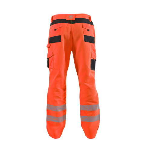 PANTALON CARGO HW DAKOTA ROJO FLUOR - Imagen 2