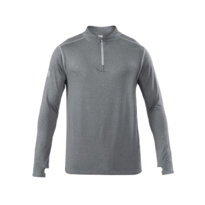 POLERA DRY FIT HW SPX MANGA LARGA HOMBRE CARBON GREY