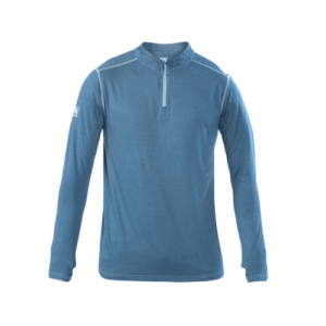 POLERA DRY FIT HW SPX MANGA LARGA HOMBRE DEEP BLUE
