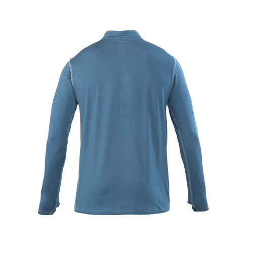 POLERA DRY FIT HW SPX MANGA LARGA HOMBRE DEEP BLUE - Imagen 2