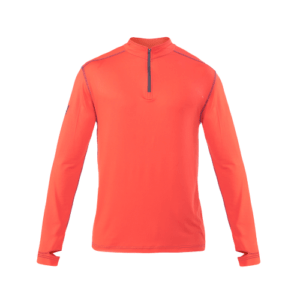 POLERA DRY FIT HW SPX MANGA LARGA HOMBRE ORANGE